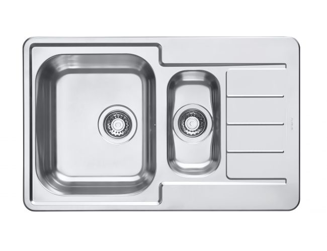 Мойка LINE MAXIM 70 -90 795X505 в компл. с сифоном 1130555 SAT