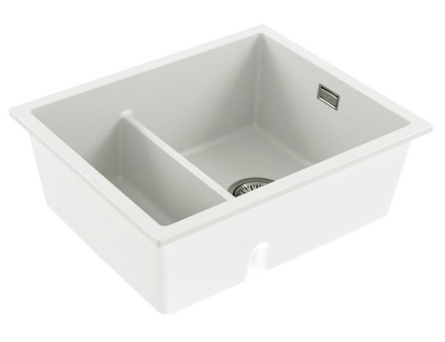 Мойка для кухни OMNI 50 GRANITAL ARCTIC-G11 550x450x198 с сифоном(1150065) G22 TERRA