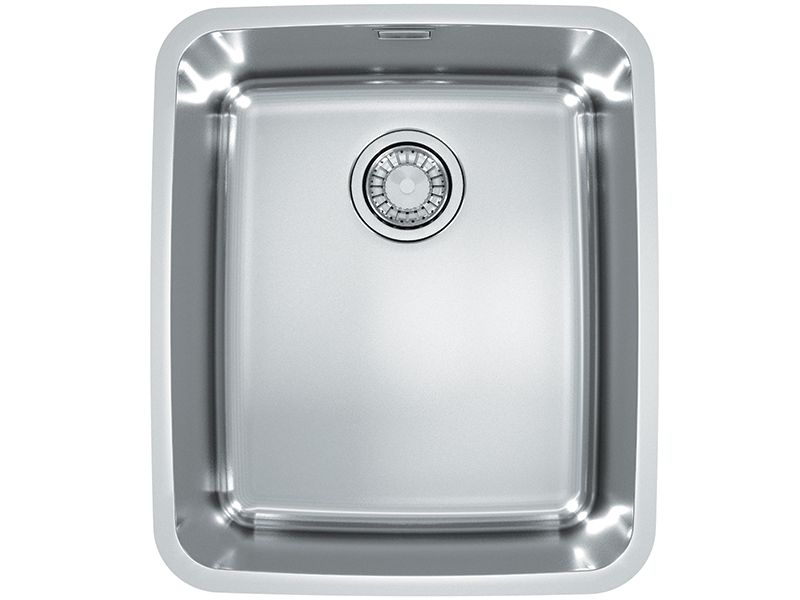 Мойка LUNO 40 90 FI 480X400 в комплекте с сифоном 1130550 (1129252) SAT