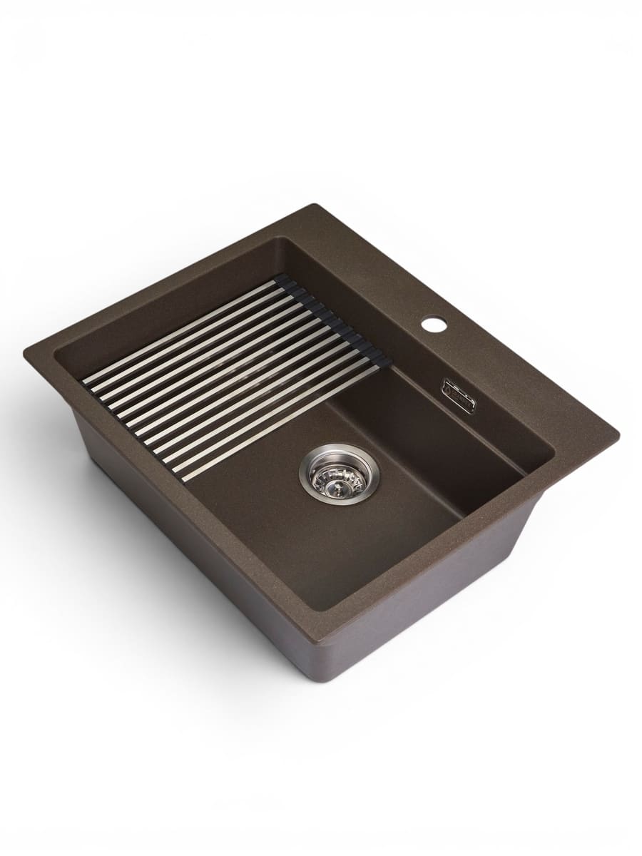 Кухонная мойка Grandex Aqua COMFORT 60F (500506) ARCTIC