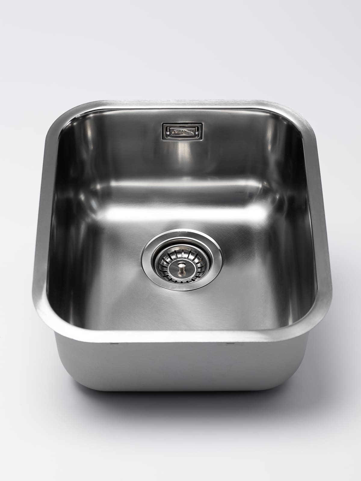 Мойка Grandex Aqua SELECT 36 S, 364х424х200 (слив вдоль короткой стороны), сифон в комплекте (200330 SAT