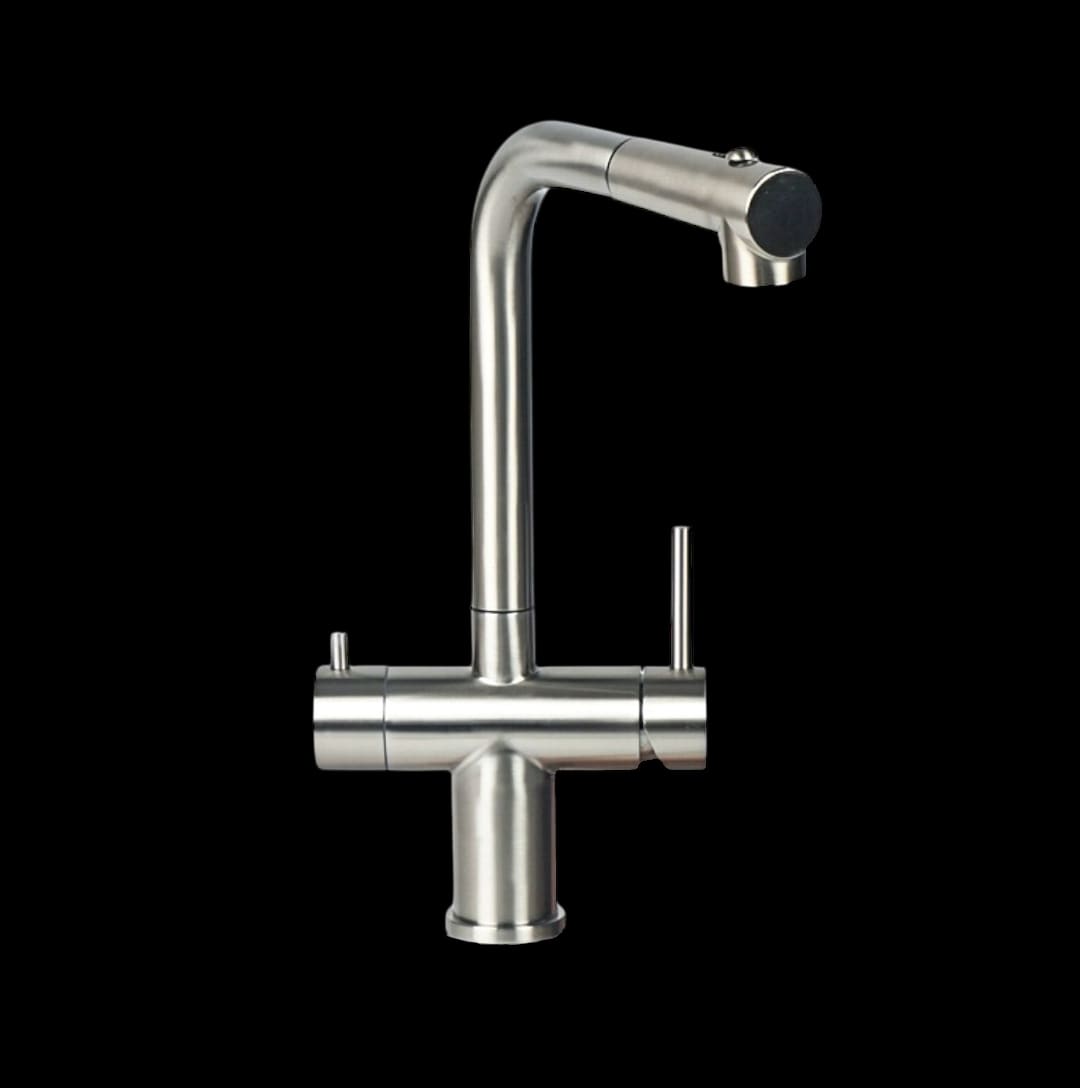 Смеситель кухонный Grandex Aqua Integra-SP SAT (902049) НЕРЖ