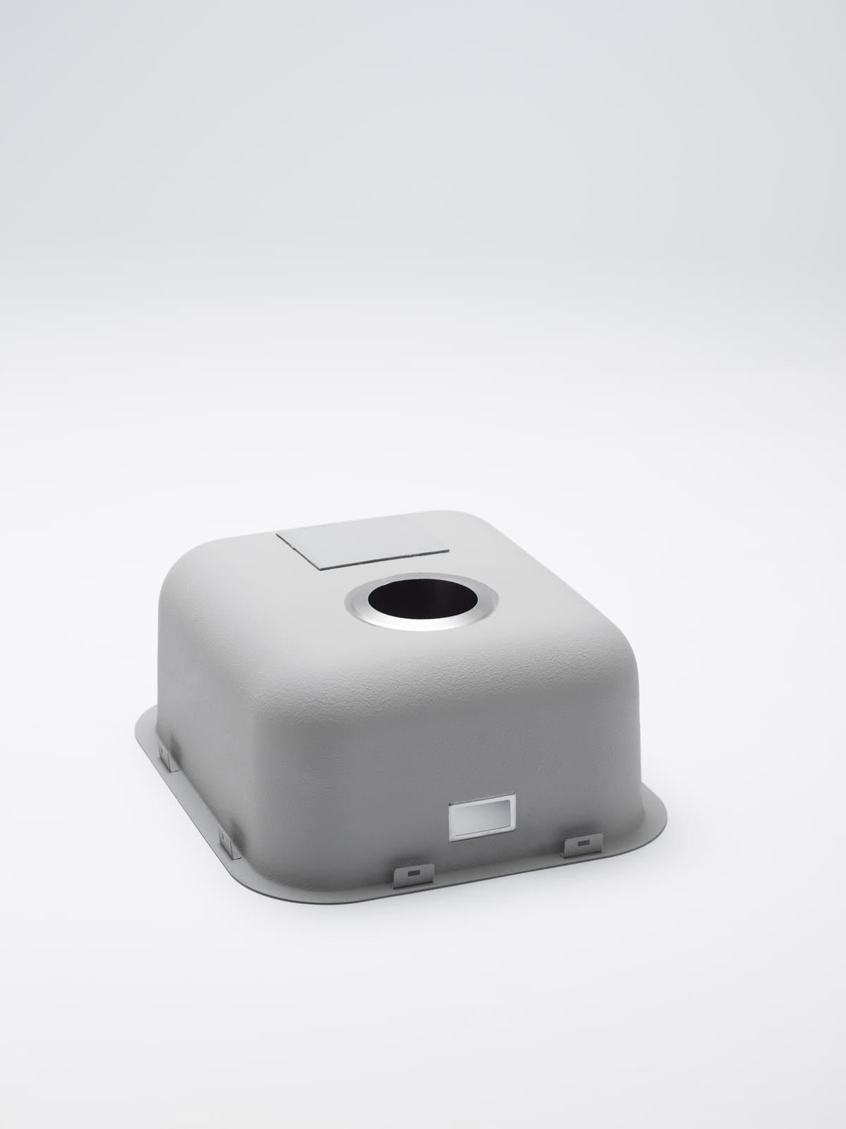 Мойка Grandex Aqua SELECT 36 S, 364х424х200 (слив вдоль короткой стороны), сифон в комплекте (200330 SAT