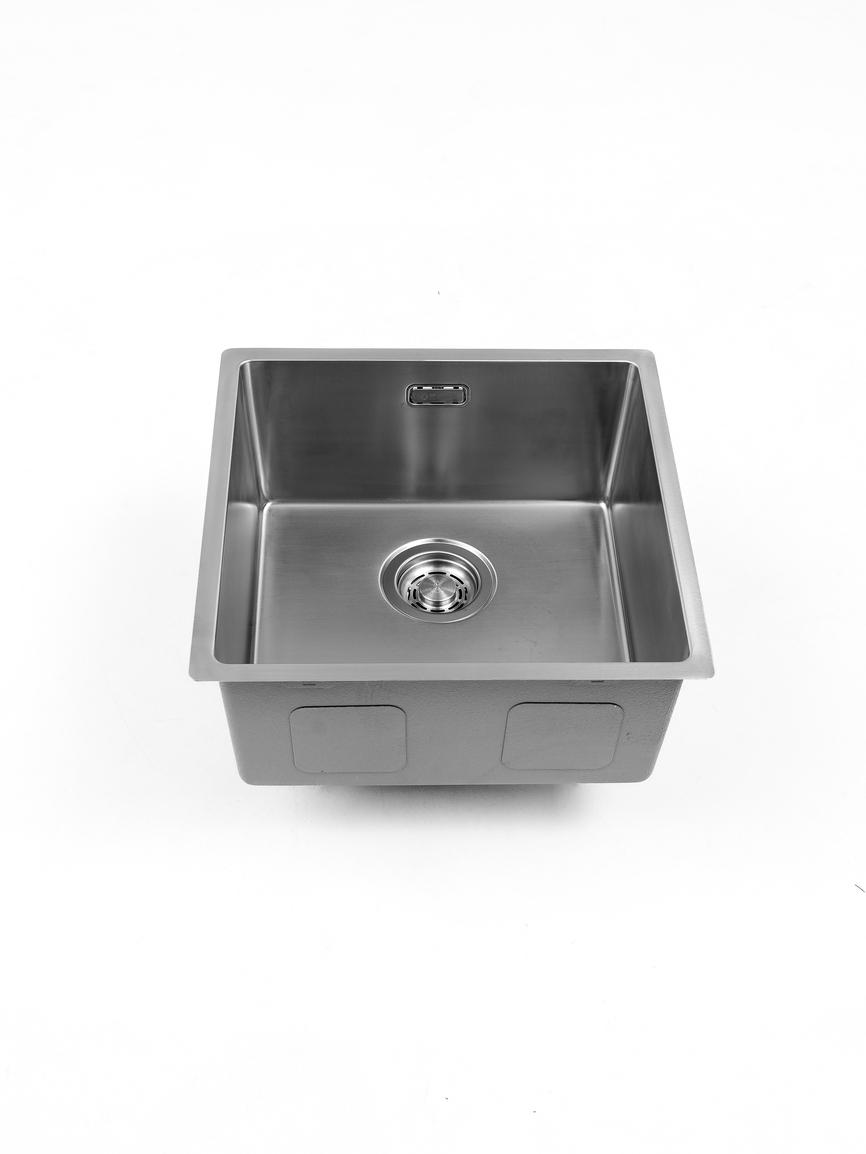 Мойка Grandex Aqua OPTIMA 44, 440х440х200, сифон в комплекте (501135) SAT