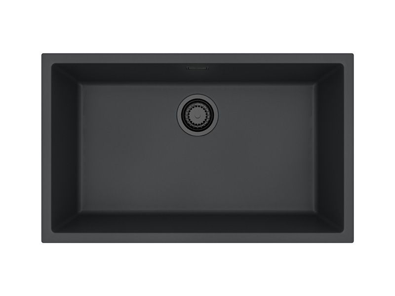 Мойка для кухни OMNI 40 GRANITAL DEEP BLACK-G90 BLACK EDITION 750x450x198 с сифоном(1150064) G90 DEEP BLACK