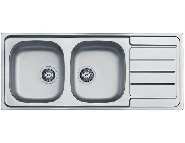 Мойка LINE 100 -90 1160X500 в компл. с сифоном 1130555 NAT