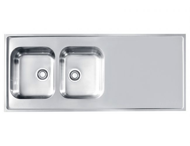 Мойка CLASSIC PRO 110 -1400X600 в комплекте с сифоном 1130555 SAT