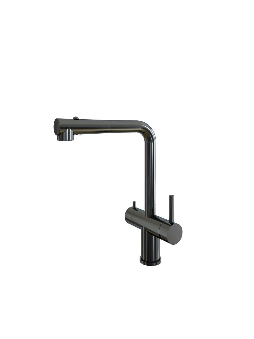 Смеситель кухонный Grandex Aqua Integra-SP (9020493) ANTHRACITE