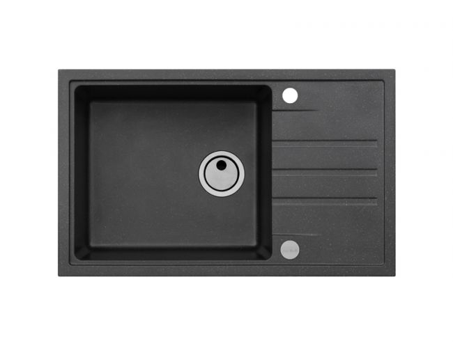 Мойка INTERMEZZO 130 GRANITAL CARBON - G91 780X480X200 1X в компл.с сифоном 111729 G55 BEIGE