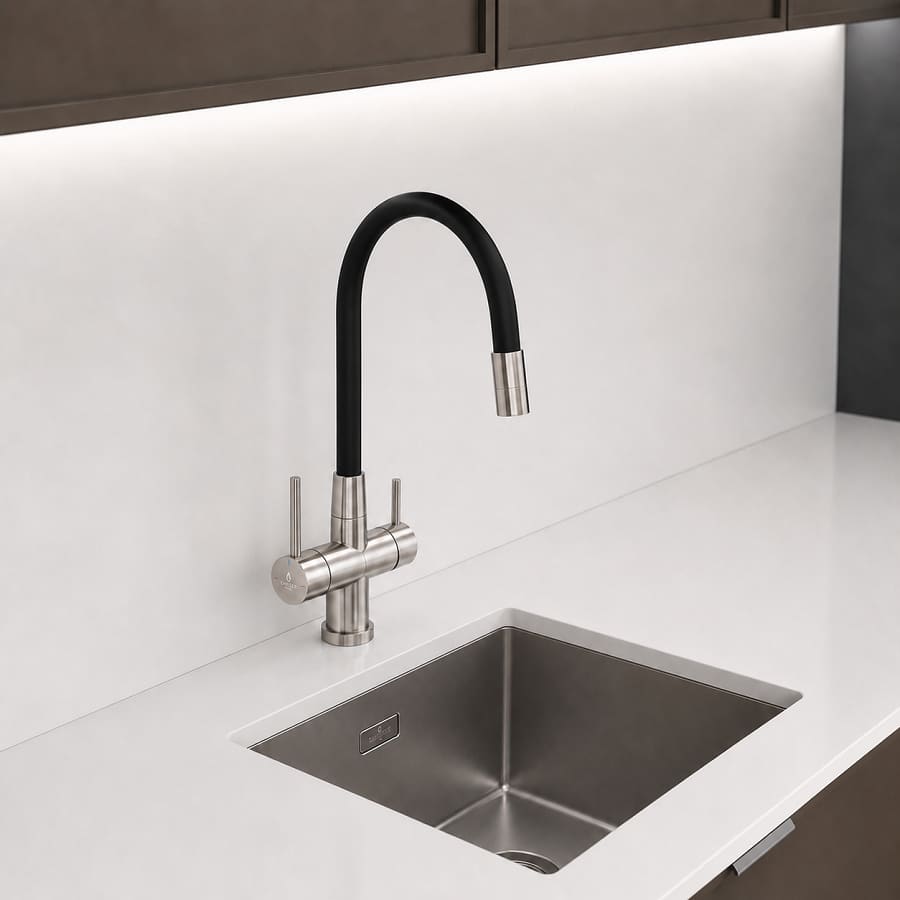 Смеситель кухонный Grandex Aqua Flex (902038) SAT