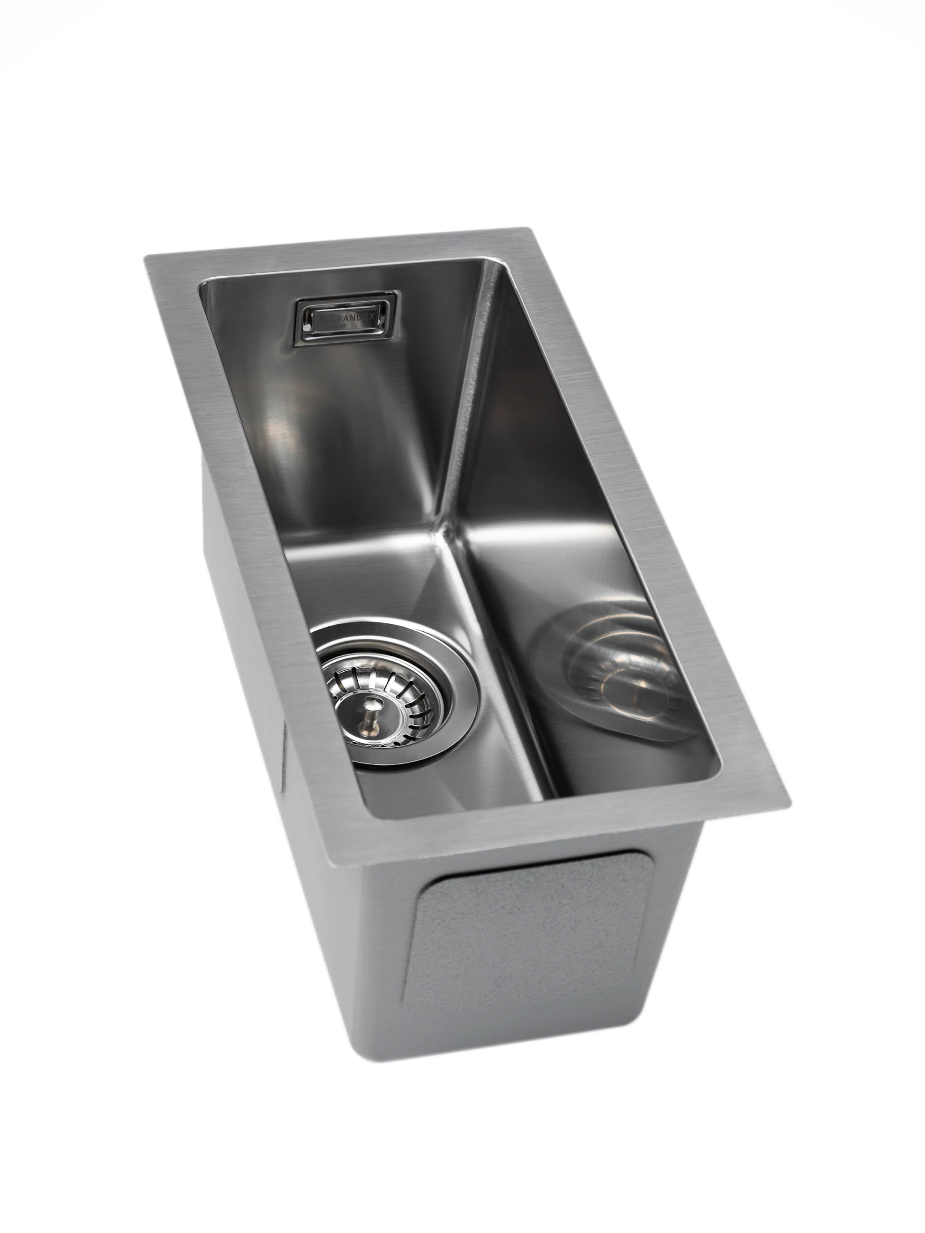 Мойка Grandex Aqua PROLINE 22, 220х450х200, сифон в комплекте (300209) SAT