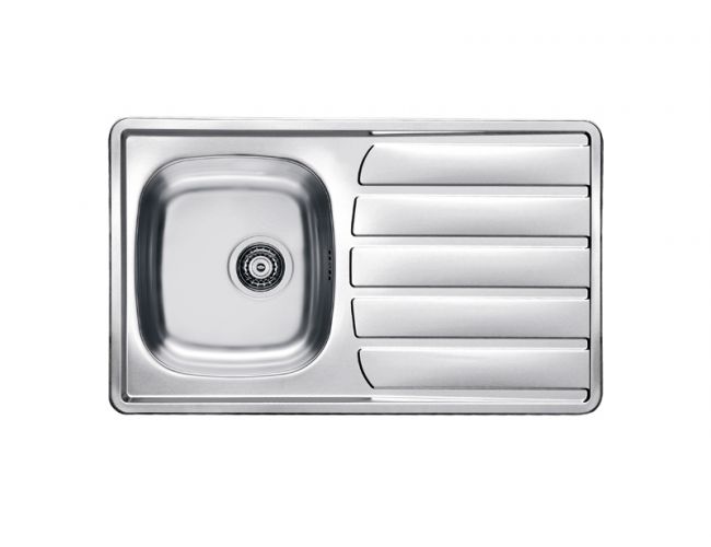 Мойка ZOOM 30 -90 860X500 в комплекте с сифоном 1130550 NAT