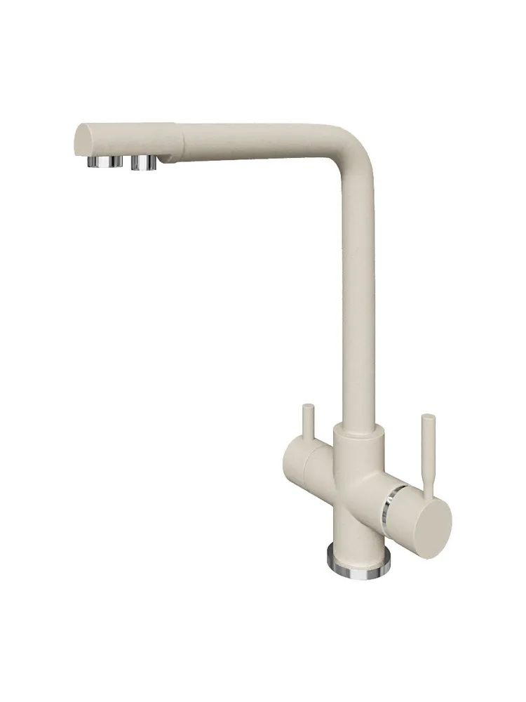 Смеситель кухонный Grandex Aqua PURE-L (9001015) CONCRETE