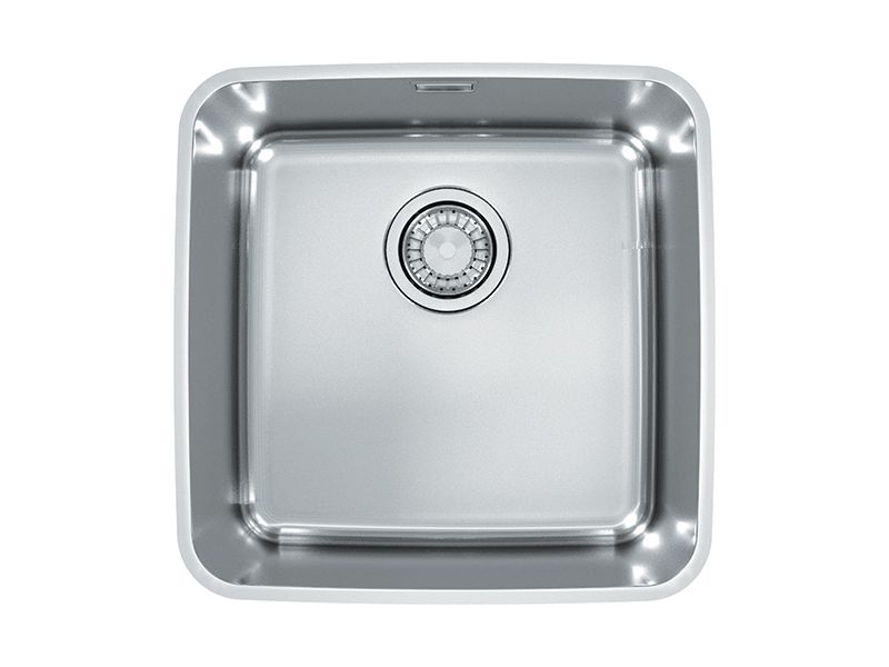 Мойка LUNO 30 90 FI 400X400 в комплекте с сифоном 1130550 (1129251) SAT