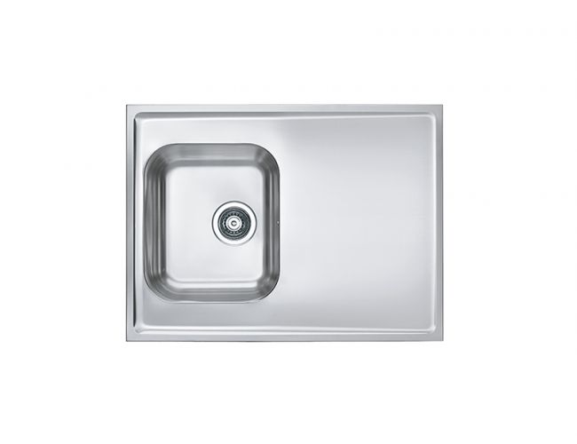 Мойка CLASSIC PRO 30 -90 800X600 1X L/ I в комплекте с сифоном 1130551 SAT