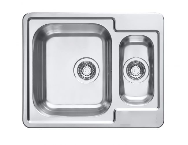 Мойка LINE MAXIM 50 -90 610X500 в компл. с сифоном 1130555 SAT