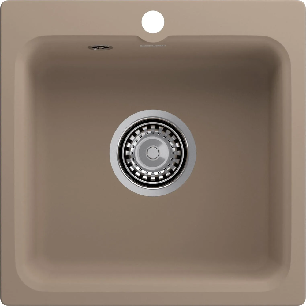 GranFest GF-SMART 430, мойка, мрамор, песочный