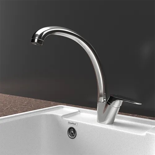 GranFest QUARZ Z3323, смеситель, нержавеющая сталь