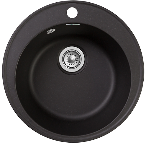 GranFest QUARZ GF-Z08, мойка, гранит, черный