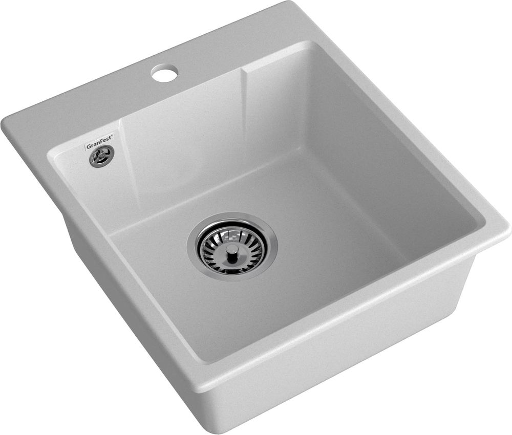 GranFest URBAN GF-UR-644, мойка, гранит, серый
