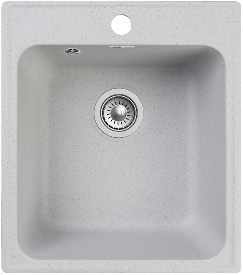 GranFest QUARZ GF-Z17, мойка, гранит, серый