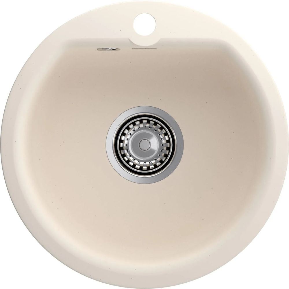 GranFest GF-SMART 435, мойка, мрамор, белый