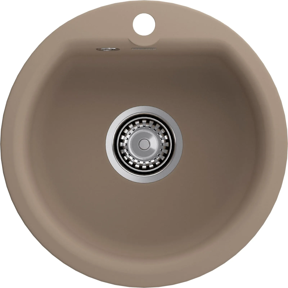 GranFest GF-SMART 435, мойка, мрамор, песочный