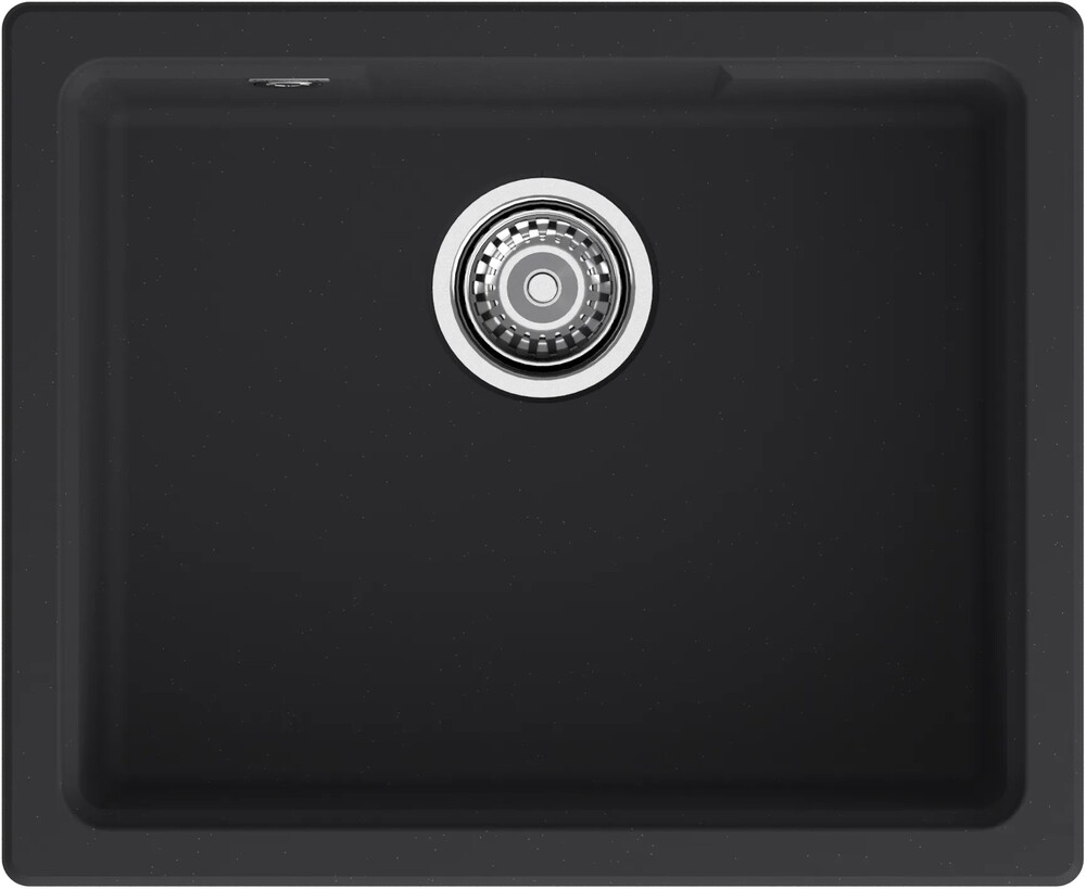 GranFest URBAN 4555, мойка, гранит, черный