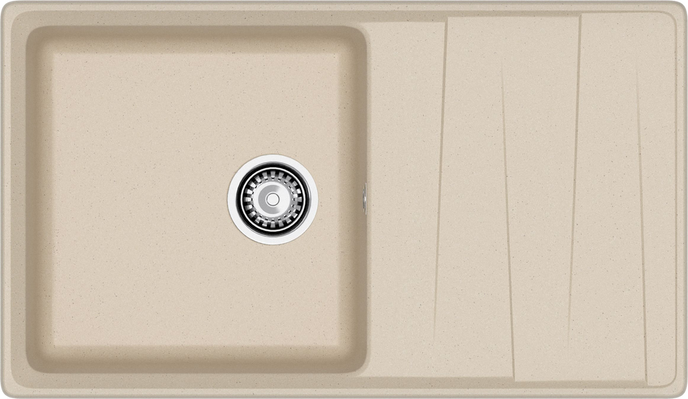 GranFest LEVEL GF-LV-860L, мойка, мрамор, кашемир