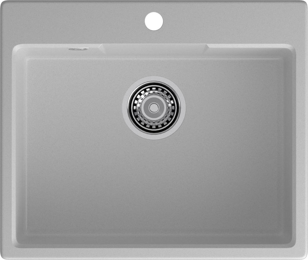 GranFest URBAN GF-UR-658, мойка, гранит, серый
