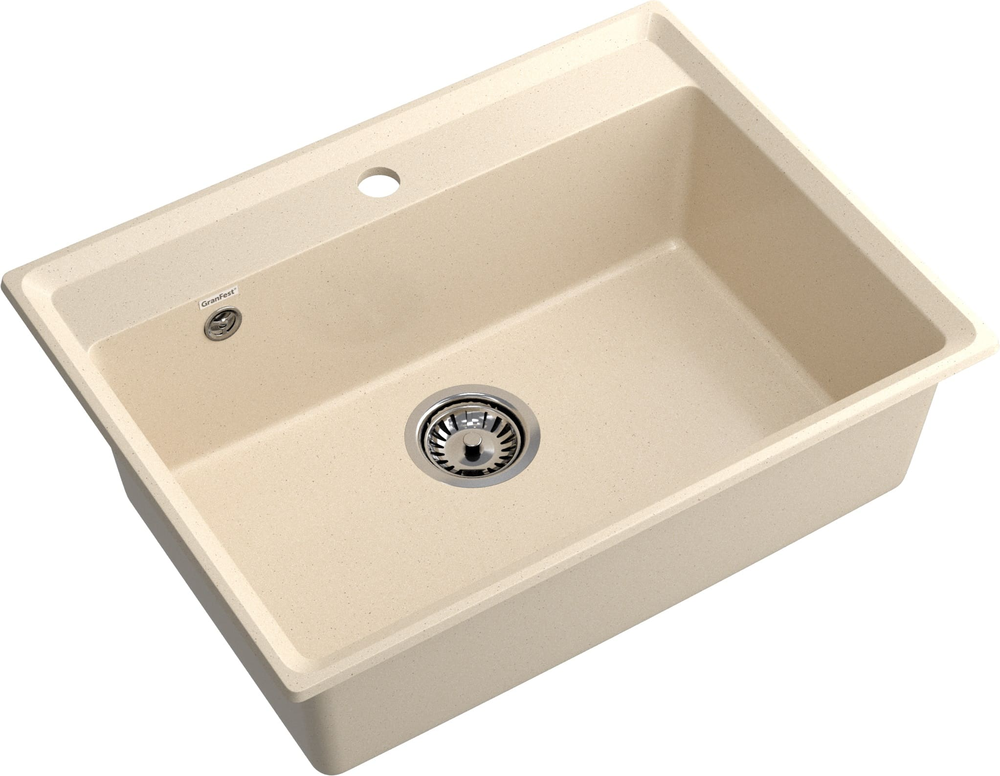 GranFest LEVEL GF-LV-660, мойка, мрамор, кашемир