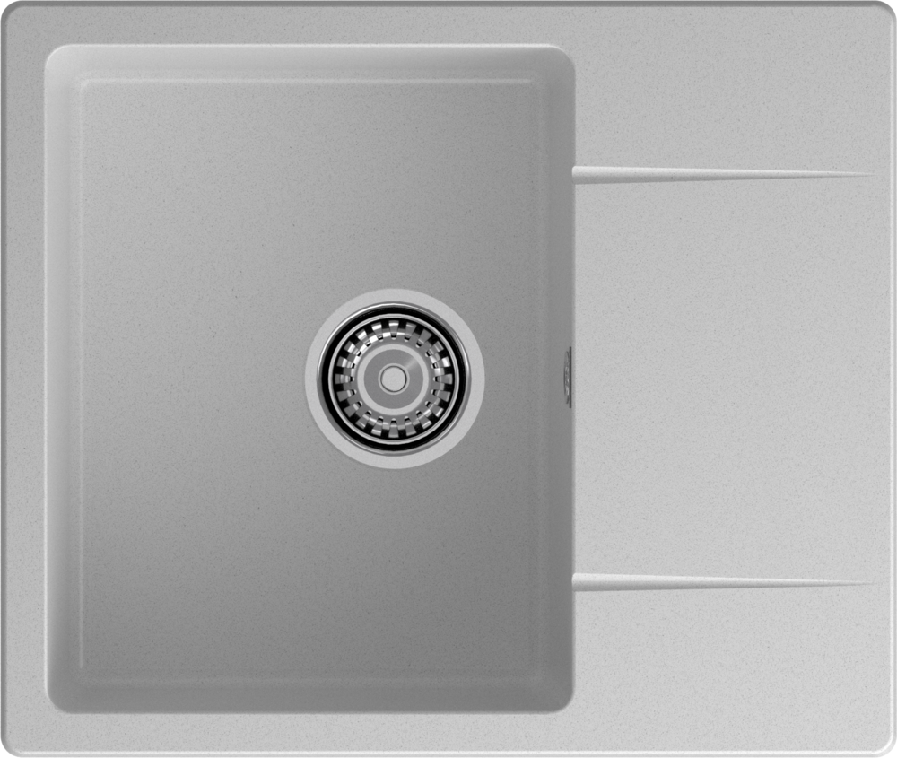 GranFest URBAN 258L, мойка, гранит, серый