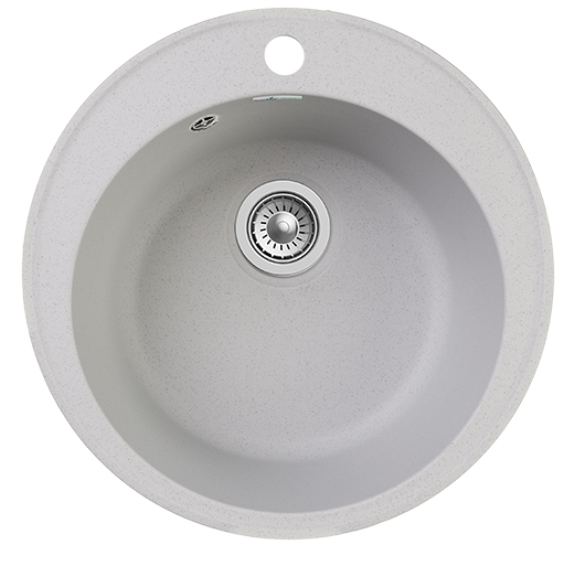 GranFest QUARZ GF-Z08, мойка, гранит, серый