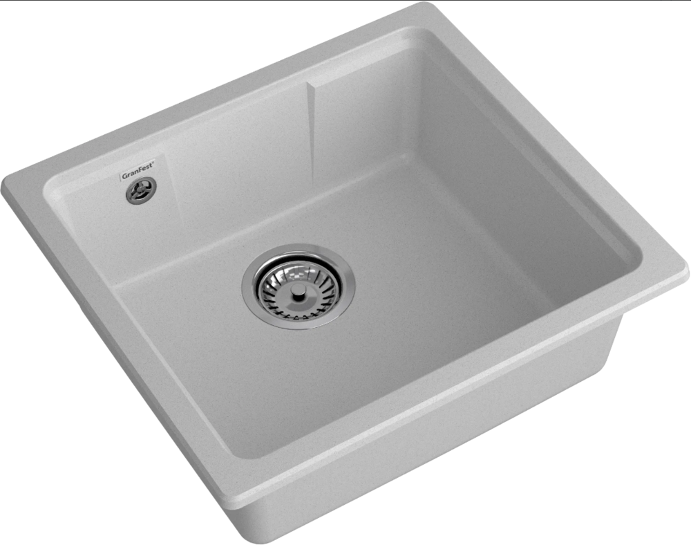 GranFest URBAN 4550, мойка, гранит, серый