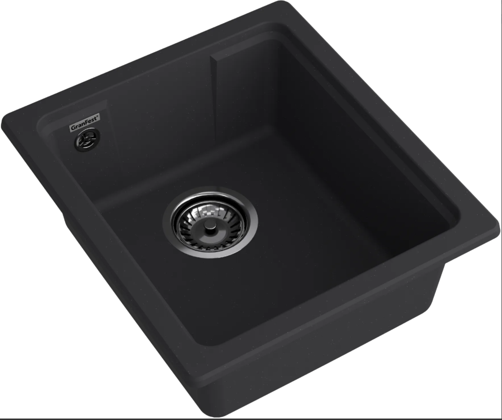 GranFest URBAN 4540, мойка, гранит, черный