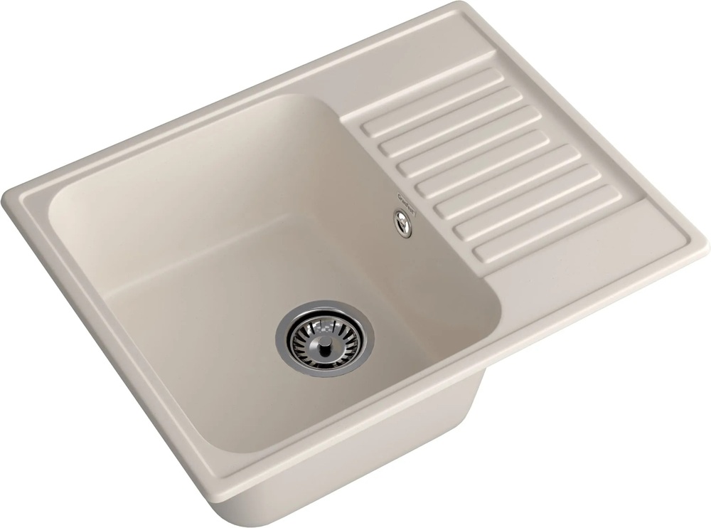 GranFest QUARZ GF-Z13, мойка, гранит, белый