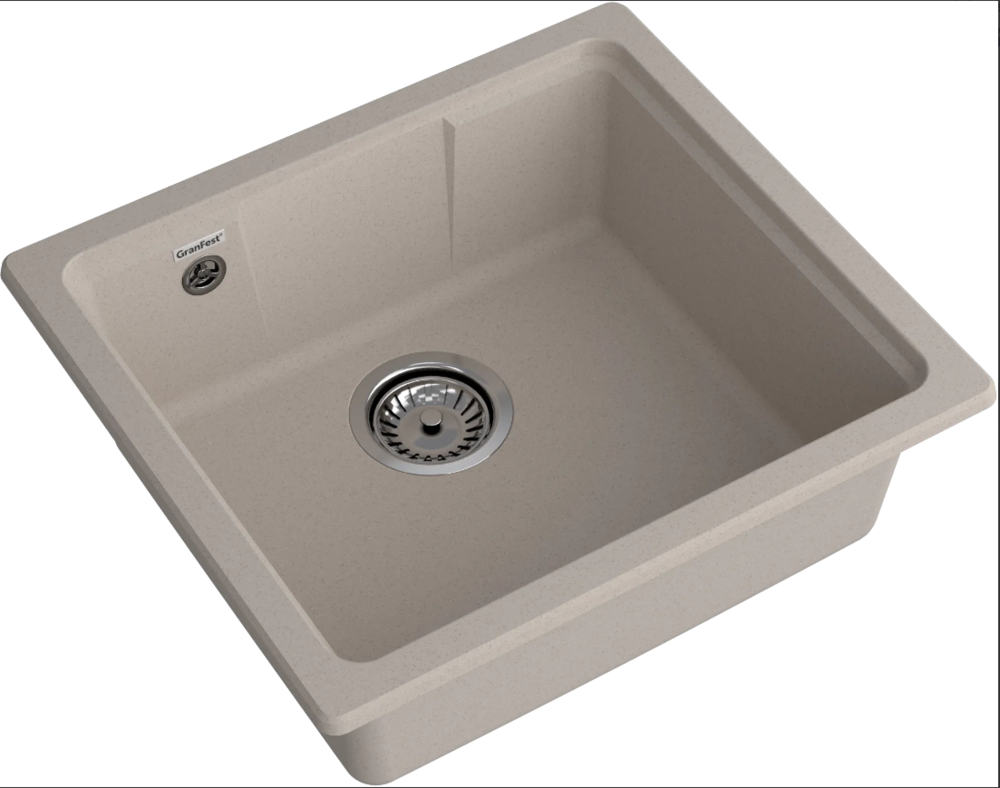 GranFest URBAN 4550, мойка, гранит, песочный