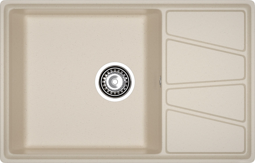 GranFest VERTEX GF-V-780L, мойка, мрамор, кашемир