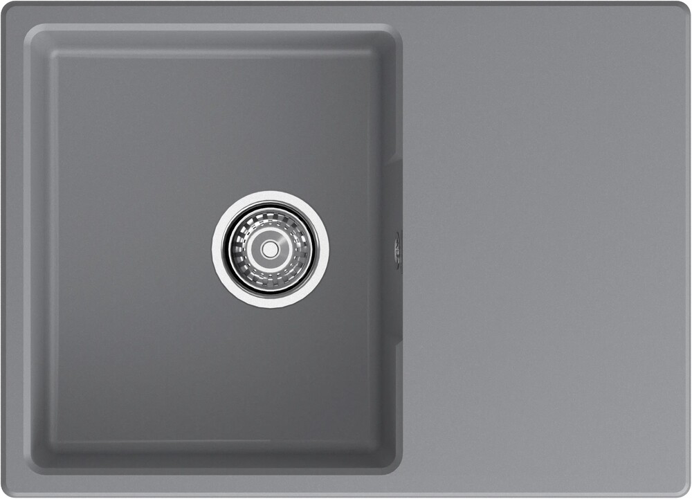 GranFest URBAN 668L мойка, гранит, темно-серый