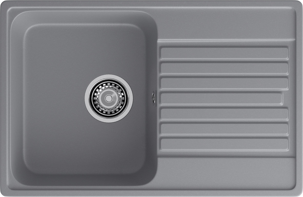 GranFest QUARZ GF-Z78, мойка, гранит, темно-серый