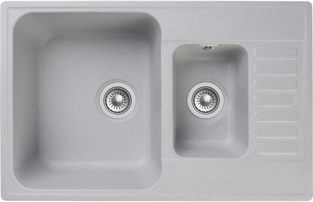 GranFest QUARZ GF-Z21K, мойка, гранит, серый