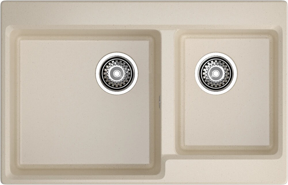 GranFest LEVEL GF-LV-780K, мойка, мрамор, кашемир