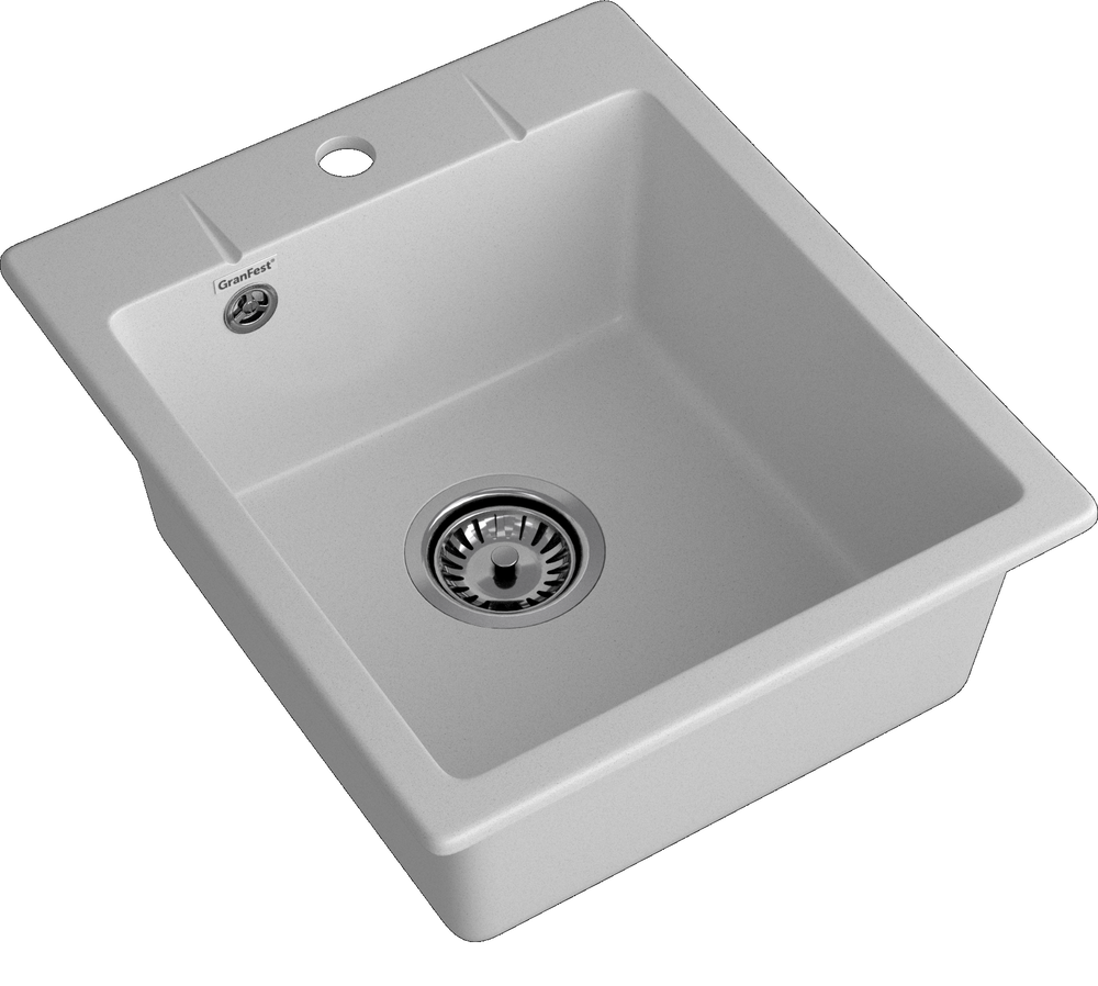 GranFest URBAN 242, мойка, гранит, серый