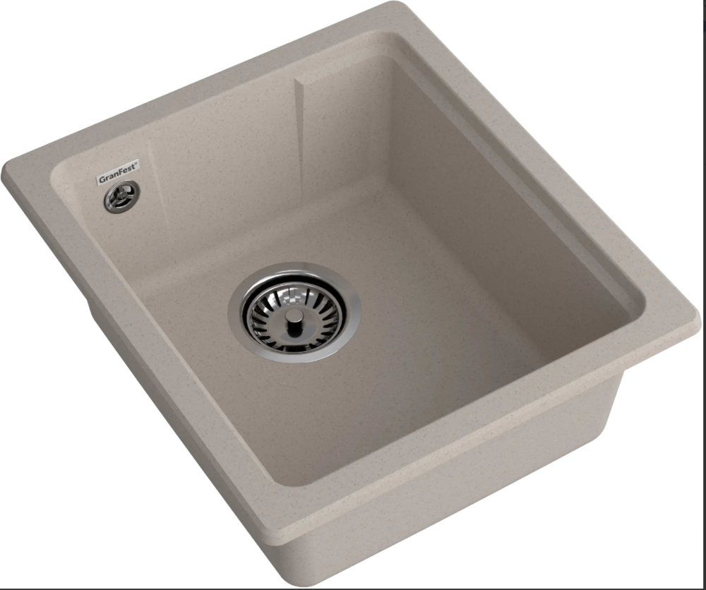 GranFest URBAN 4540, мойка, гранит, песочный