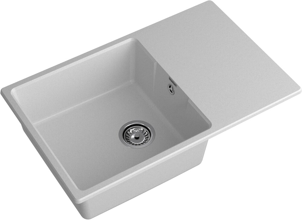 GranFest URBAN 678L, мойка, гранит, серый