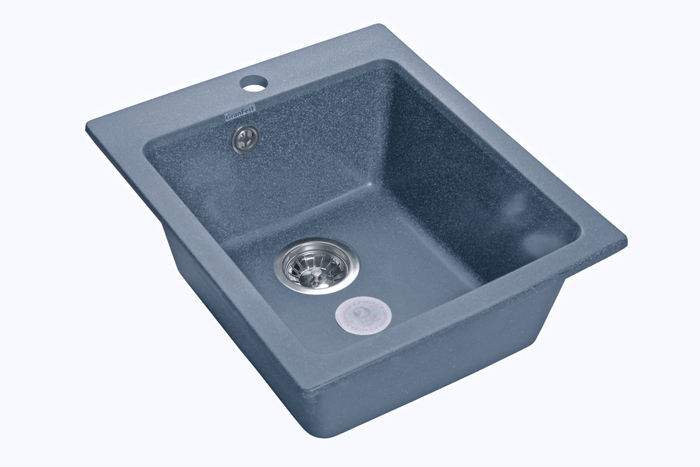 GranFest PRAKTIK GF-P-505, мойка, мрамор, графит