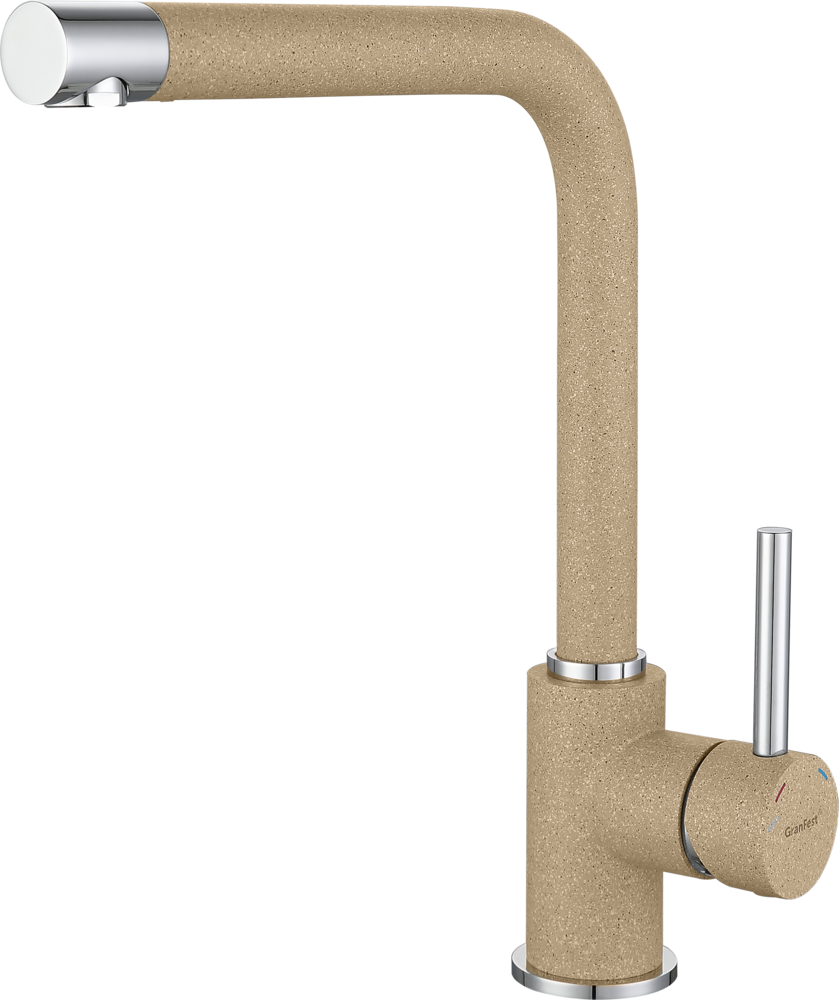 GranFest 3651, смеситель, мрамор, песочный