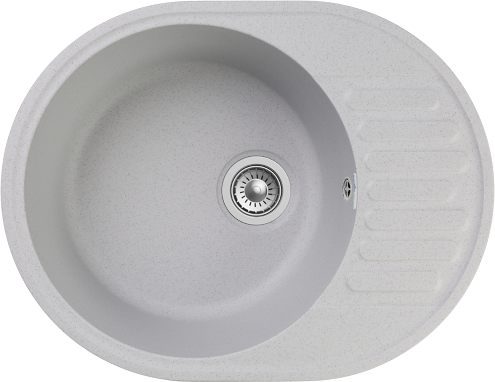 GranFest QUARZ GF-Z58, мойка, гранит, серый
