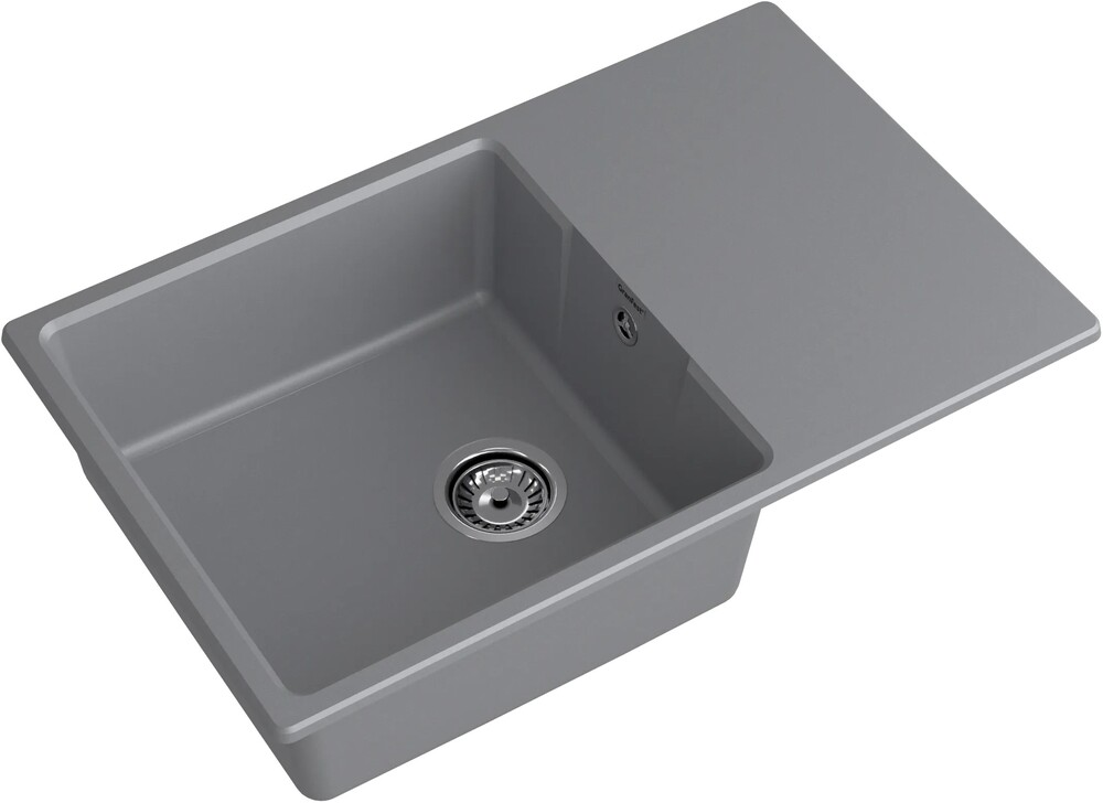 GranFest URBAN 678L, мойка, гранит, темно-серый