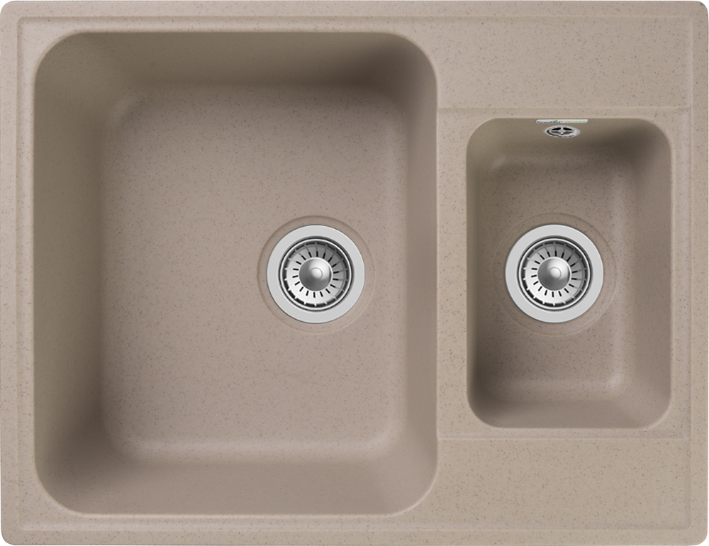 GranFest QUARZ GF-Z09, мойка, гранит, песочный